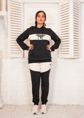 Black Off White Tracksuit Women